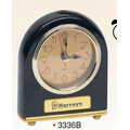 Rosewood Gold Alarm Clock